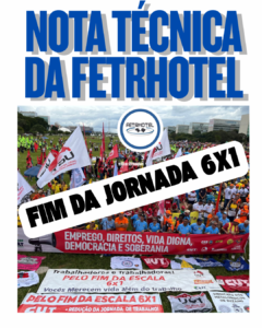 Nota Técnica da Fetrhotel sobre a redução da jornada de trabalho